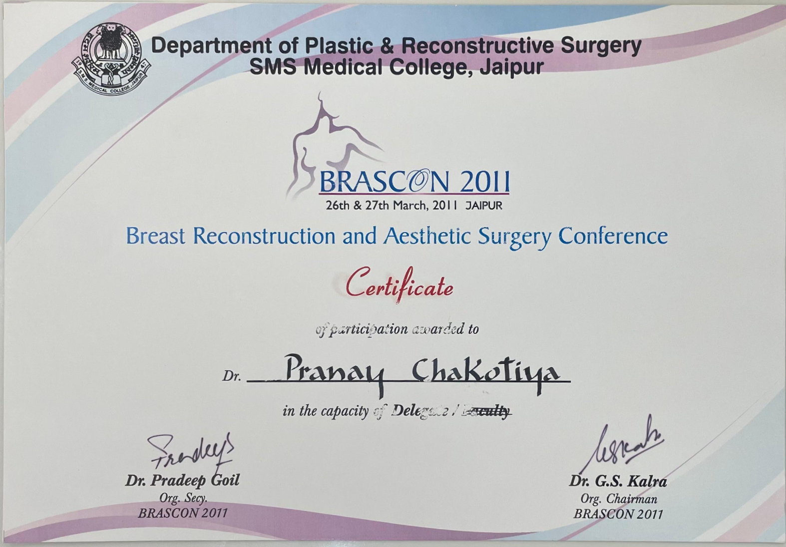 Micro-Surgical Training Certificate